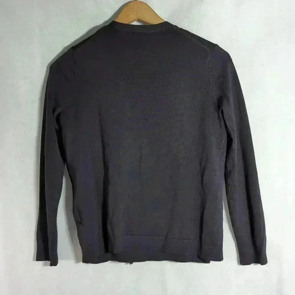 Lands End Gold Flying Bird Cardigan Sweater and Shell set sz XS Uniform Style - Picture 3 of 6